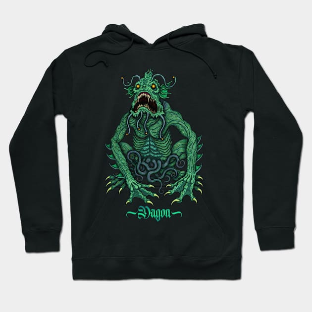 Dagon Rises - Azhmodai 2021 Hoodie by azhmodai